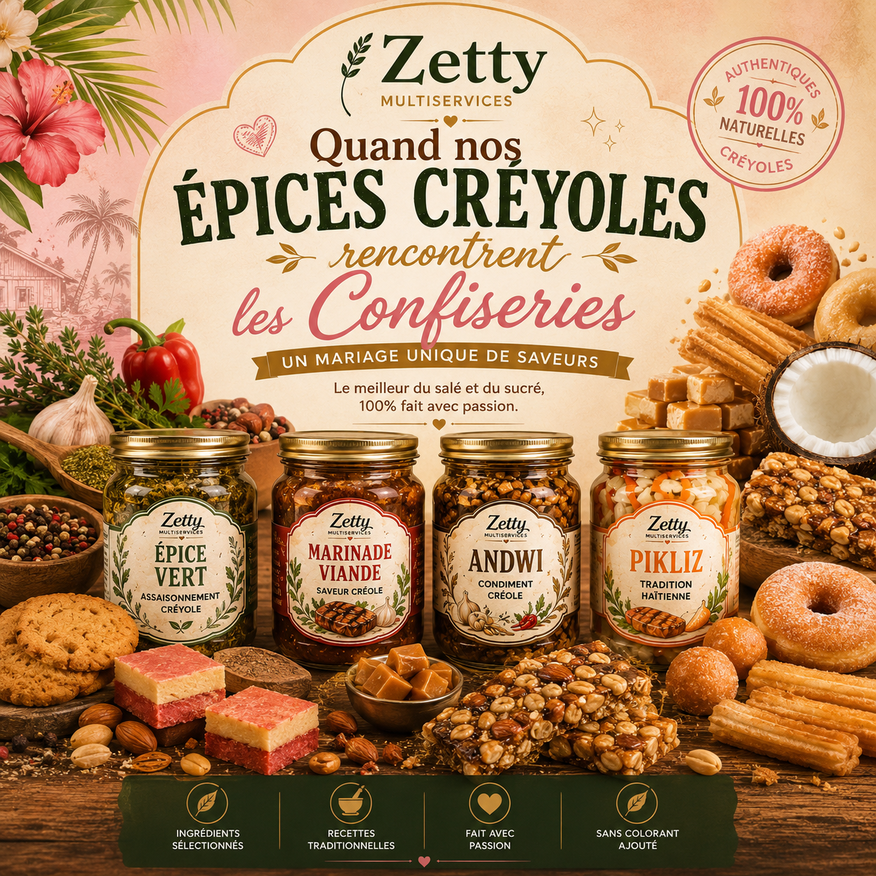 Coffret Zetty gourmand Sucré & Épicé