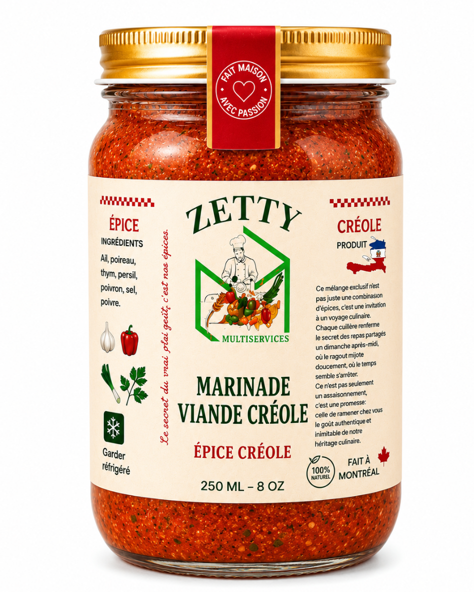 Marinade Viande Créole