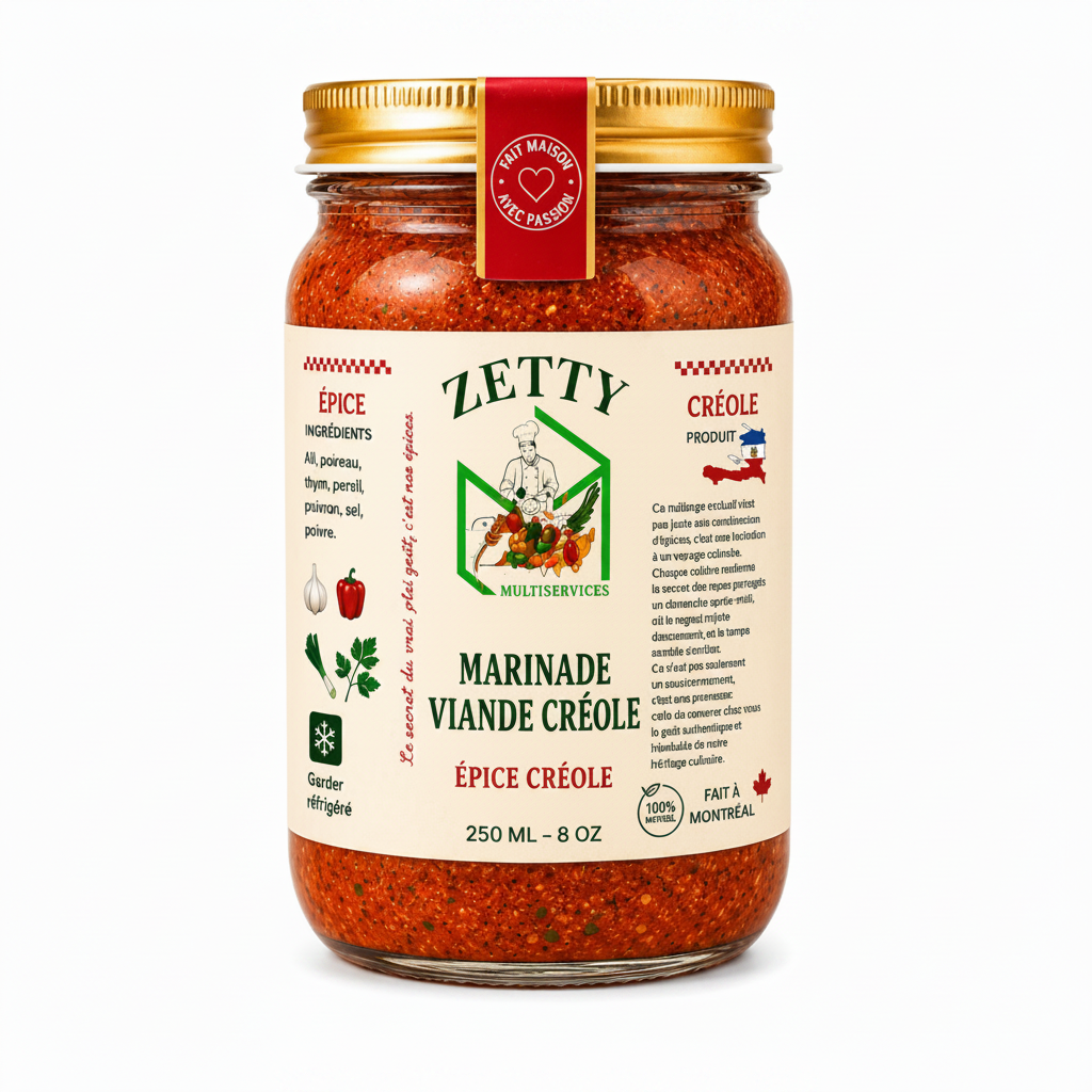 Marinade Viande Créole