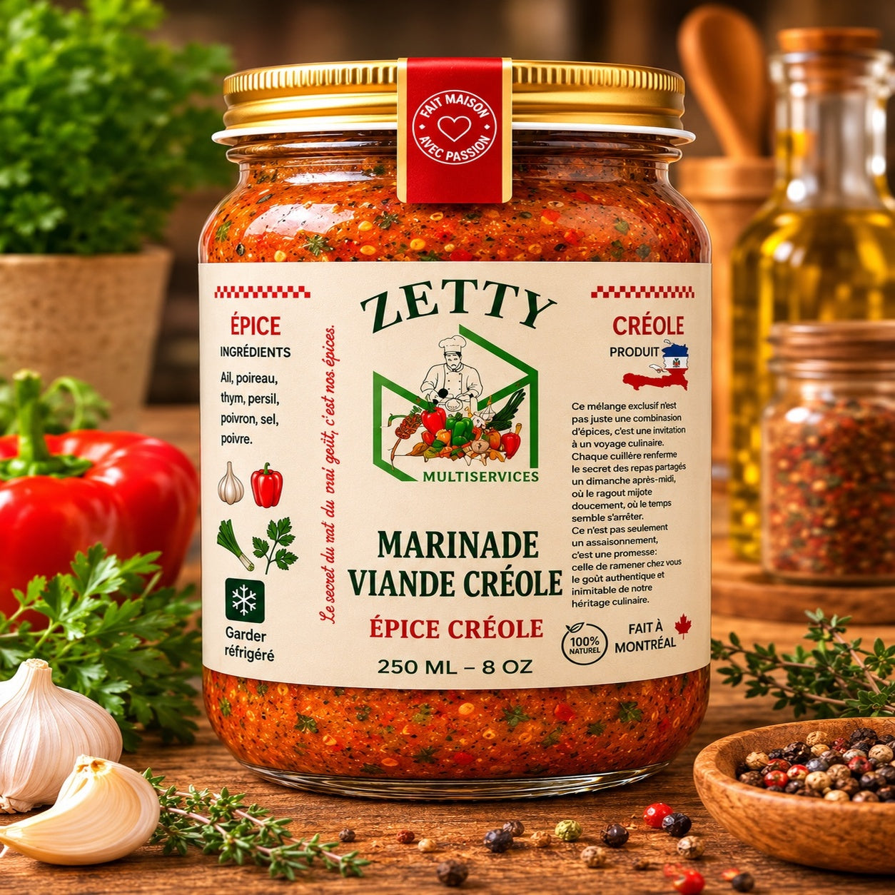 Marinade Viande Créole